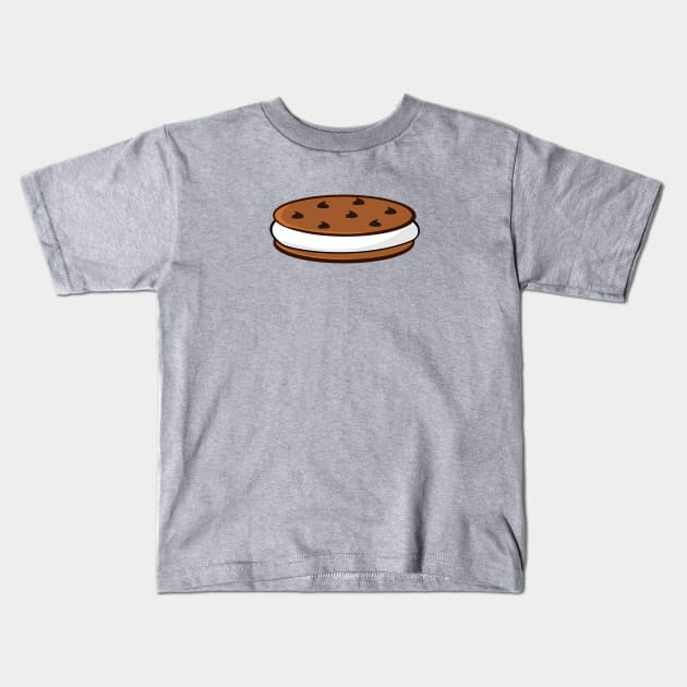 Cookie With Cream Kids T-Shirt by traditionation